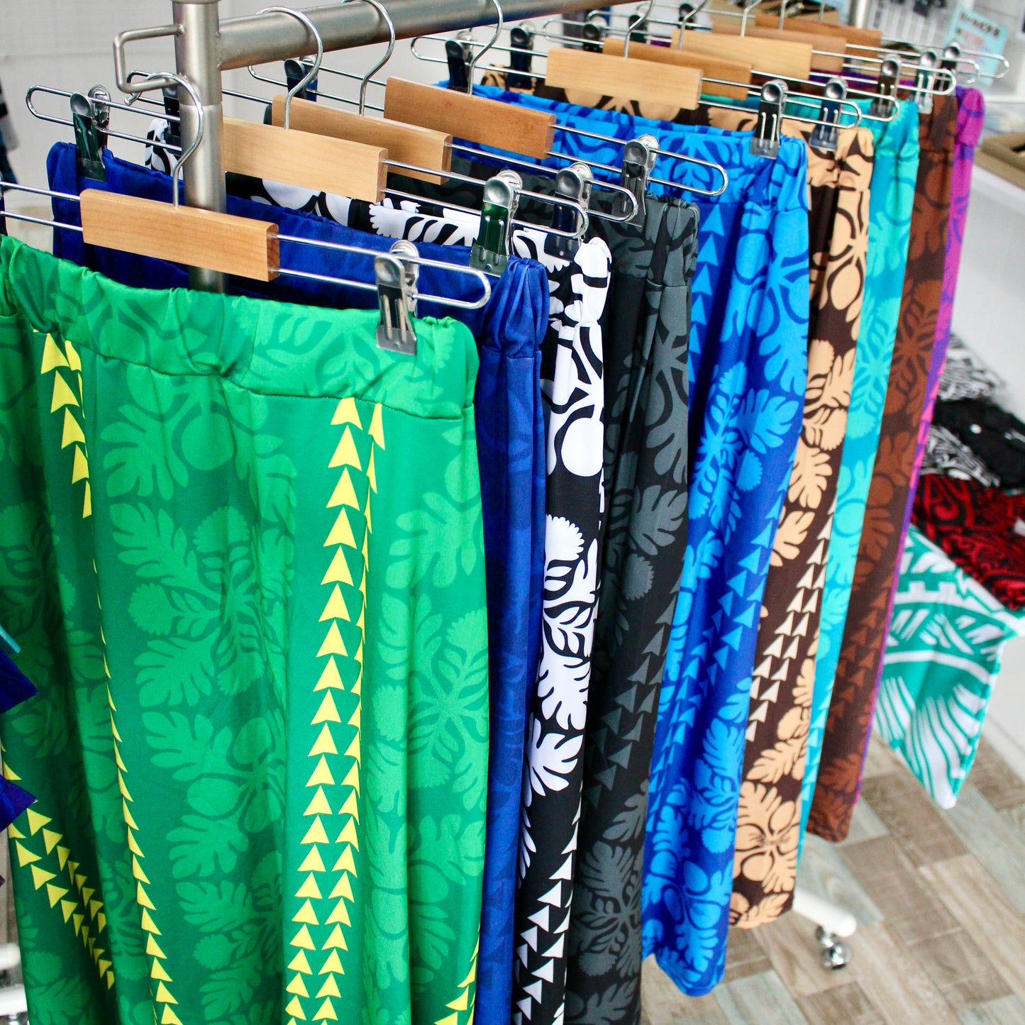 Manahau ロングスカート ~Hawaiian Quilt~