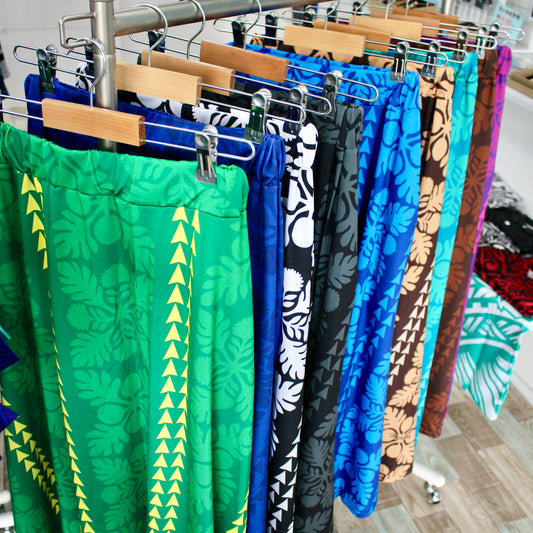 Manahau ロングスカート ~Hawaiian Quilt~