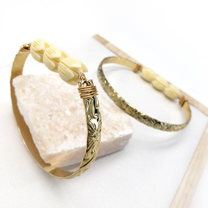 ハワイアンブレスレット＜バングル＞