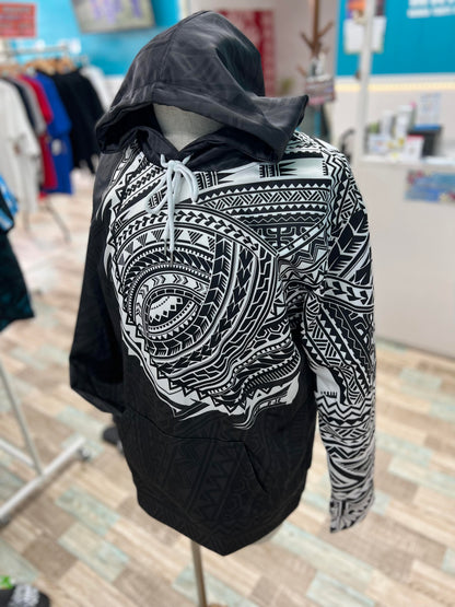 Tribal print hoodie