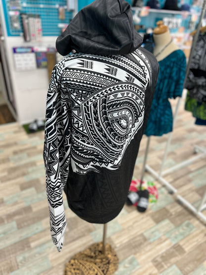 Tribal print hoodie