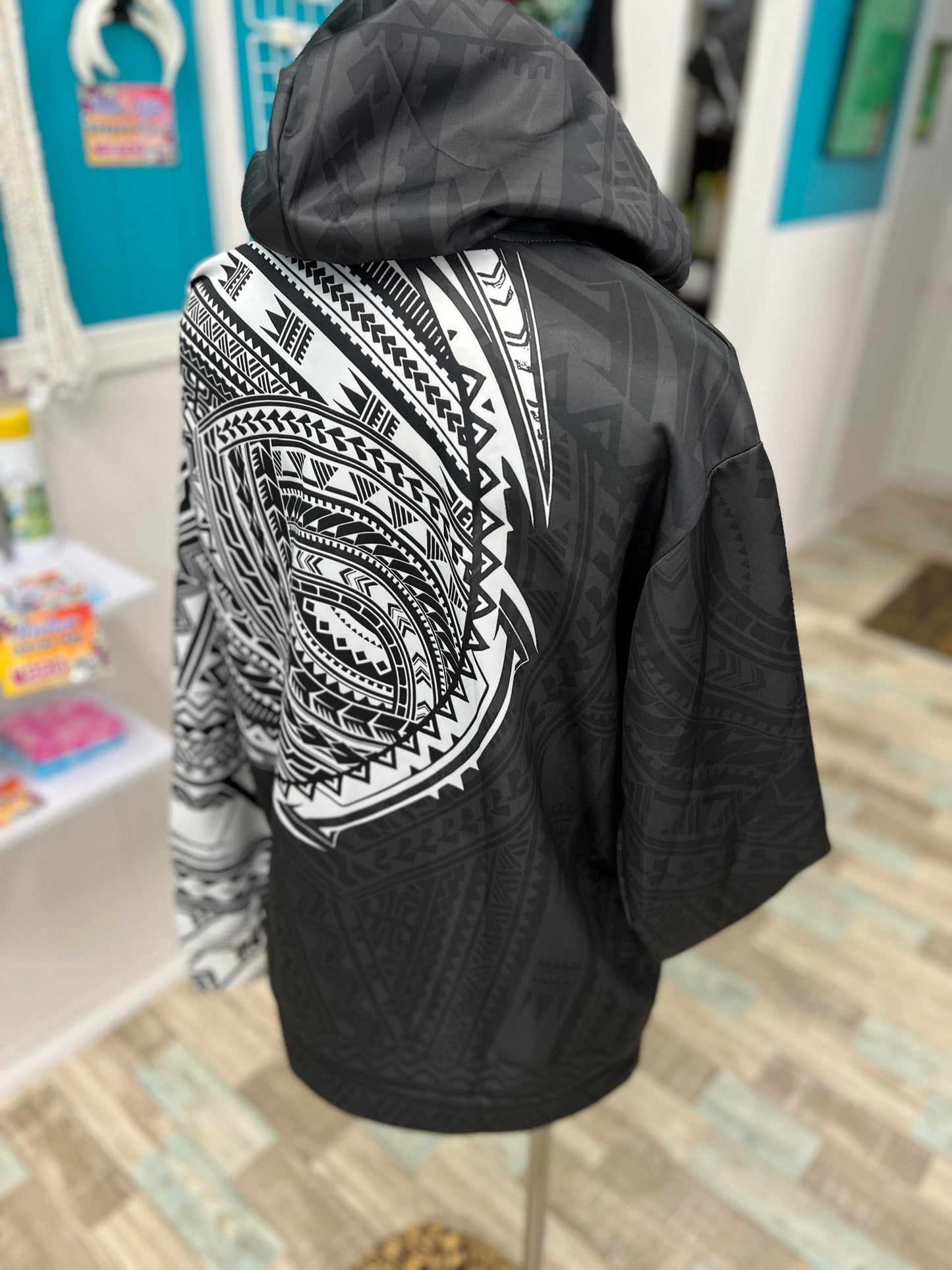 Tribal print hoodie
