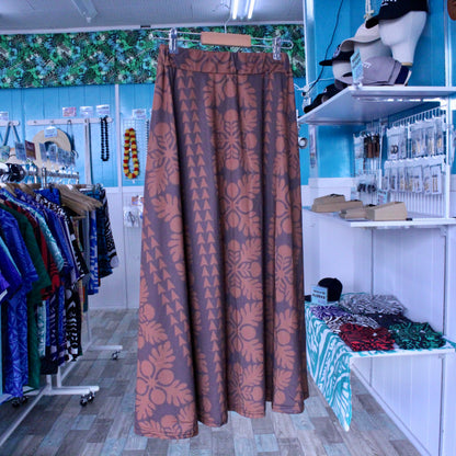 Manahau ロングスカート ~Hawaiian Quilt~