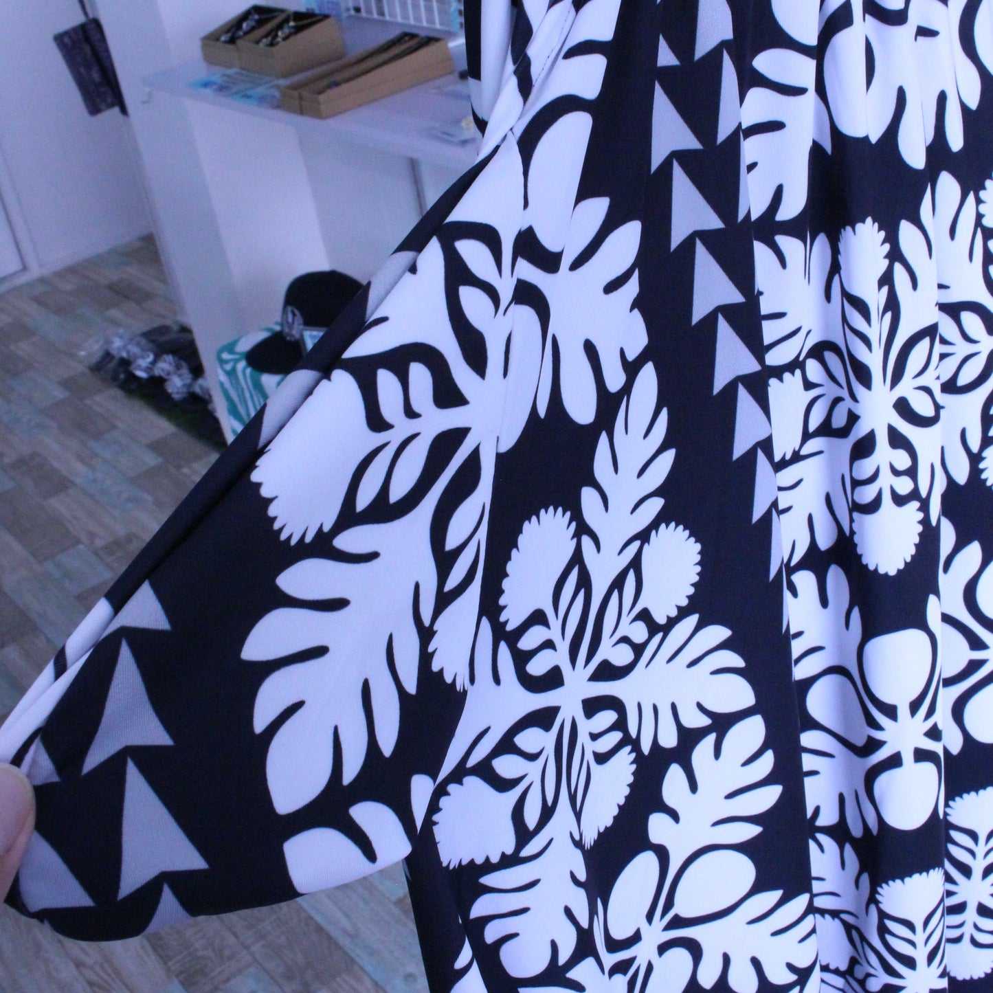 Manahau ロングスカート ~Hawaiian Quilt~