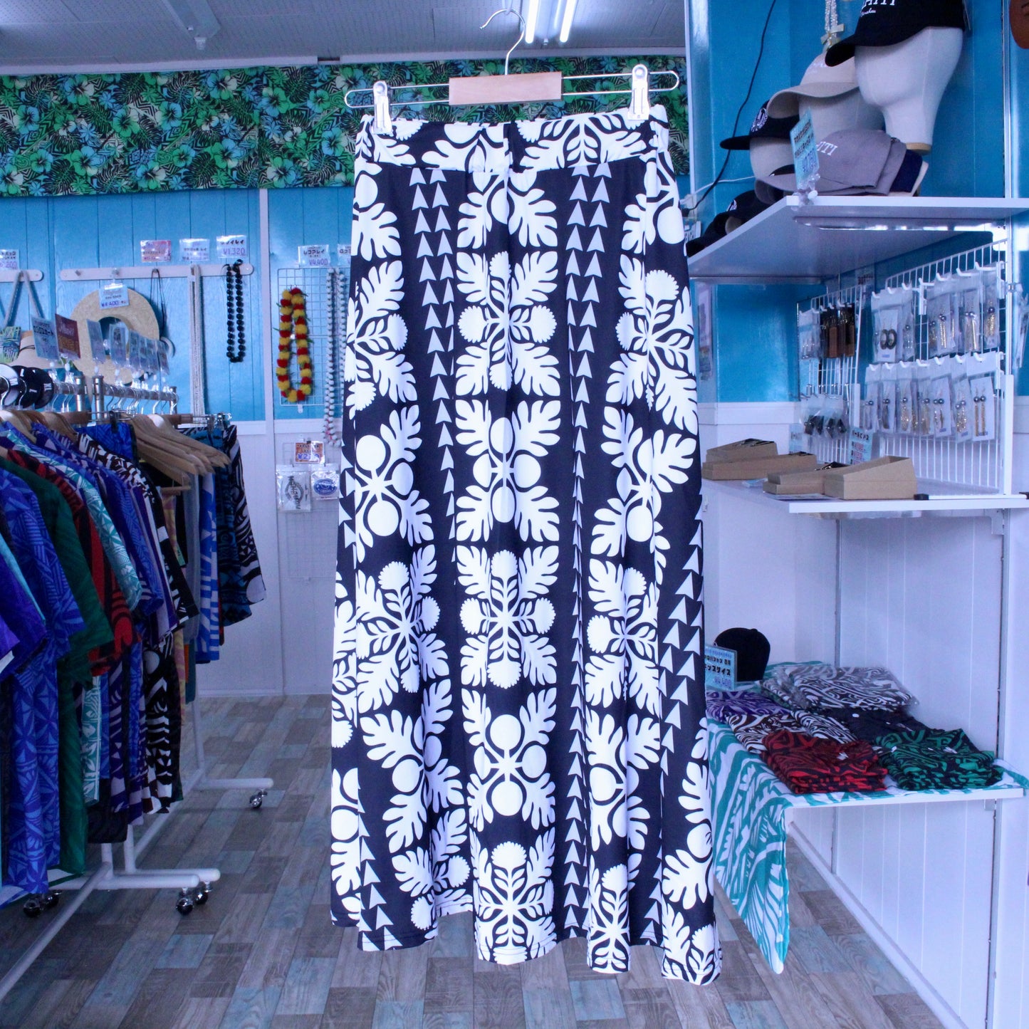 Manahau ロングスカート ~Hawaiian Quilt~