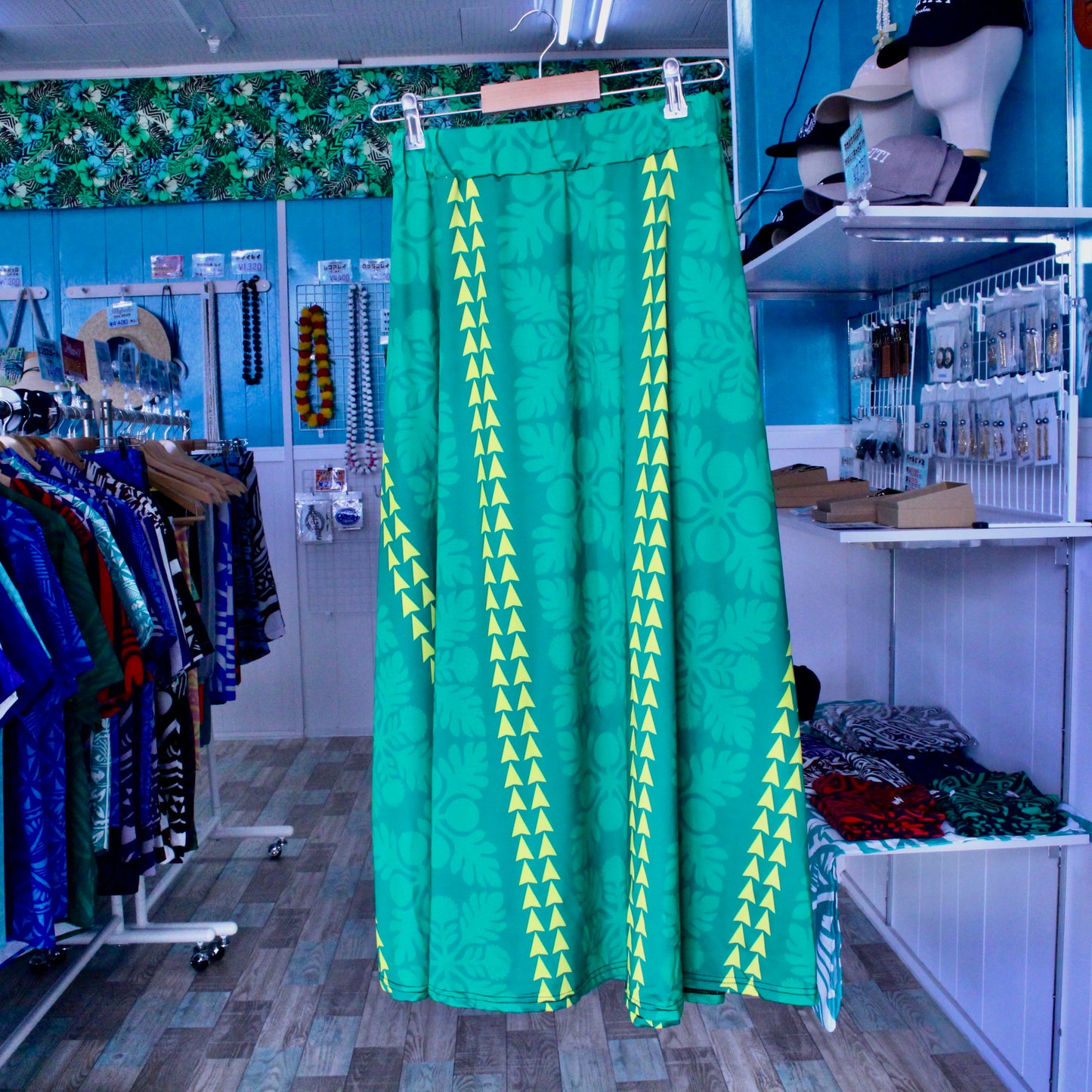 Manahau ロングスカート ~Hawaiian Quilt~