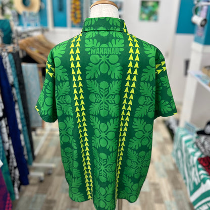 MANAHAU アロハシャツ ~Hawaiian Quilt~