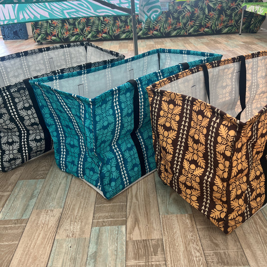 マナハウ BOXバッグ ~HAWAIIAN QUILT~