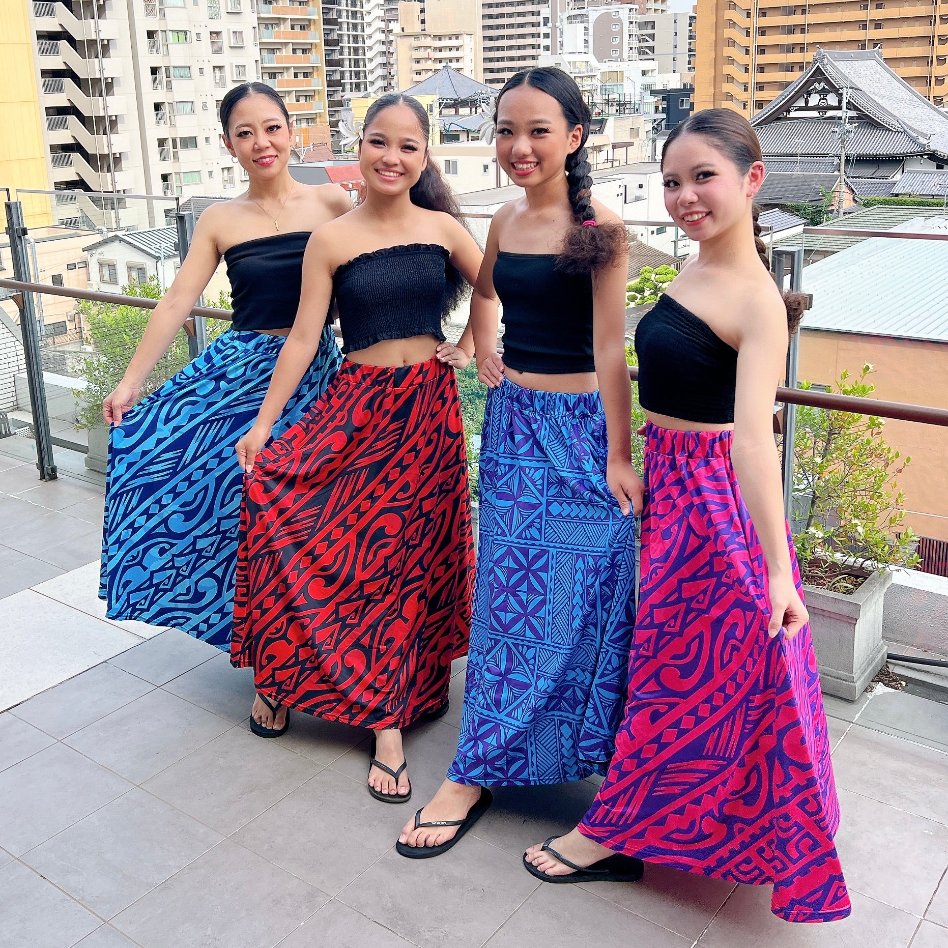 Manahau ロングスカート ~Tahitian Tribal~ – MANAHAU Okinawa