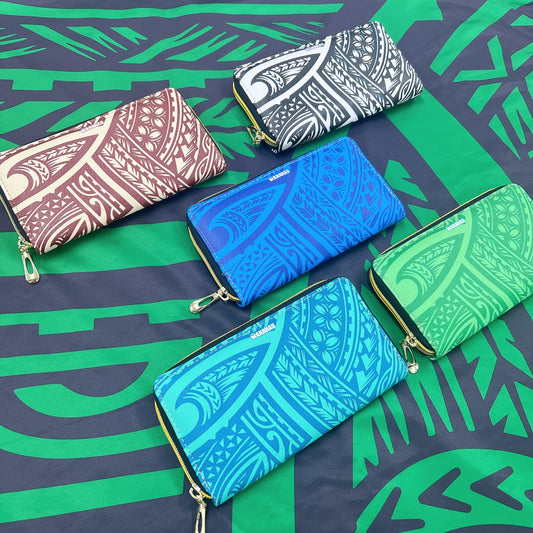 Polynesian long wallet