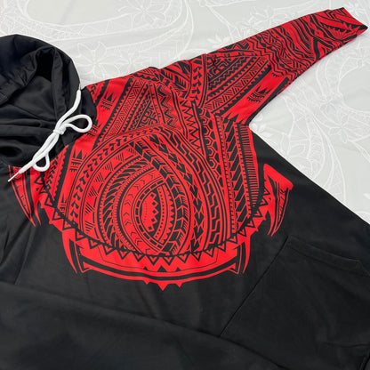 Tribal print hoodie