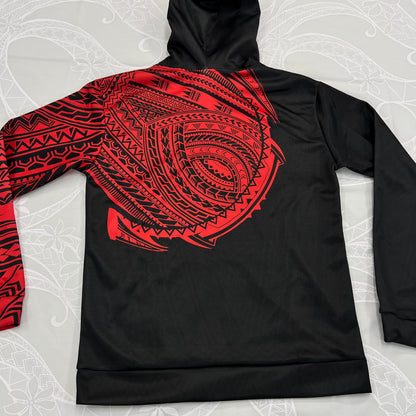 Tribal print hoodie