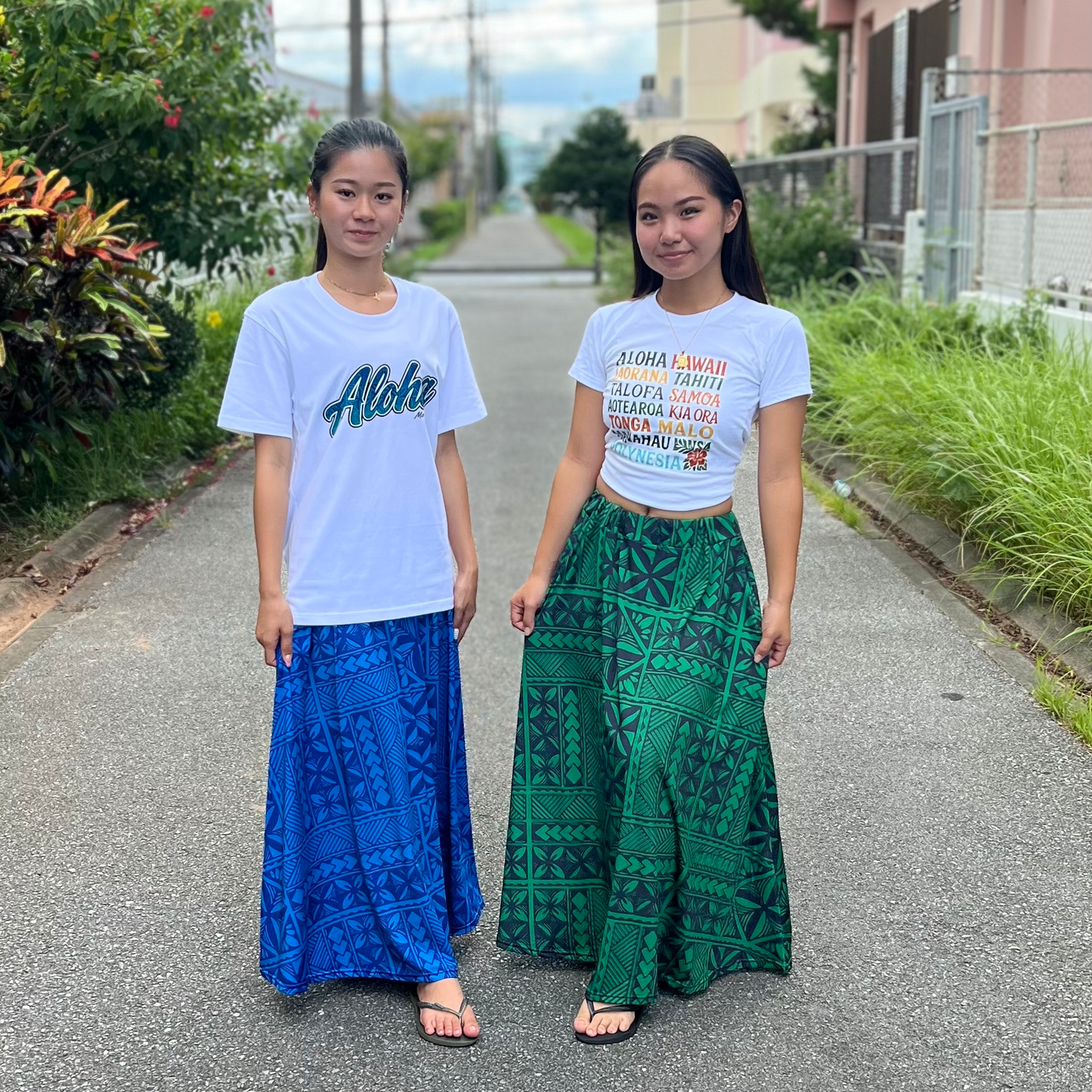 Manahau ロングスカート