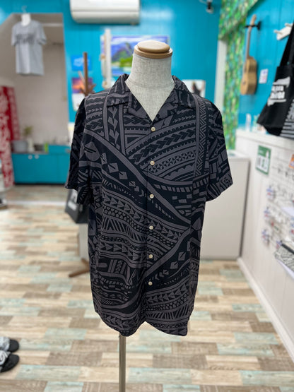 Samoan Tribal Aloha Shirt