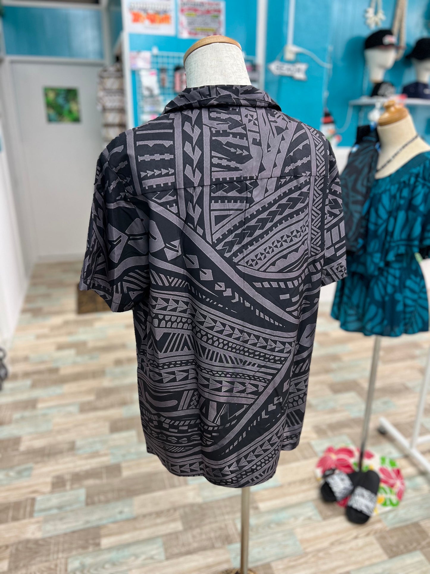 Samoan Tribal Aloha Shirt