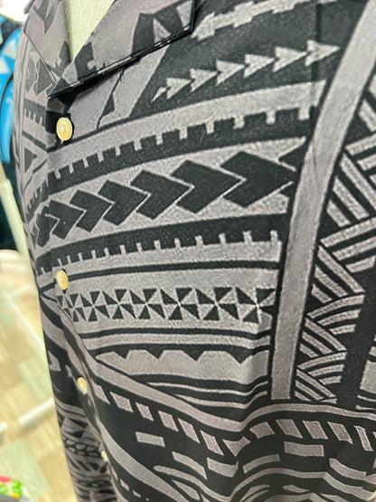 Samoan Tribal Aloha Shirt