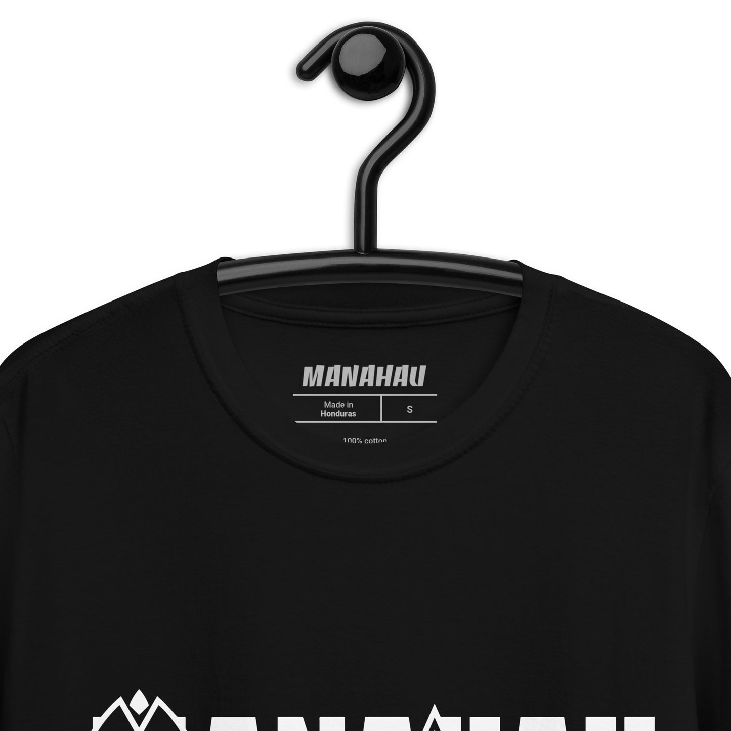 Manahau Logo T-shirt_White Print &lt;On Demand&gt;