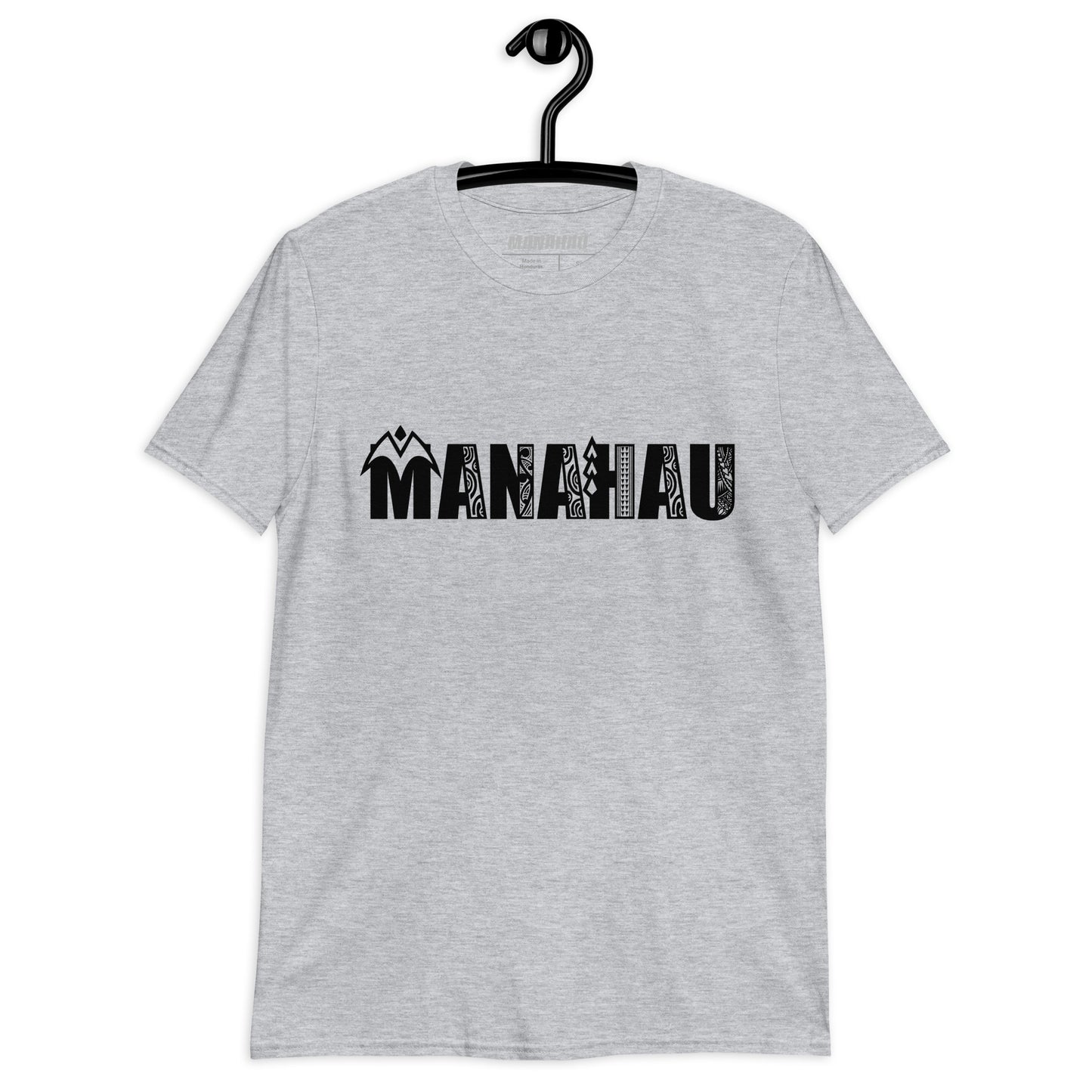 Manahau Tatau Logo Tシャツ_黒プリント＜オンデマンド＞
