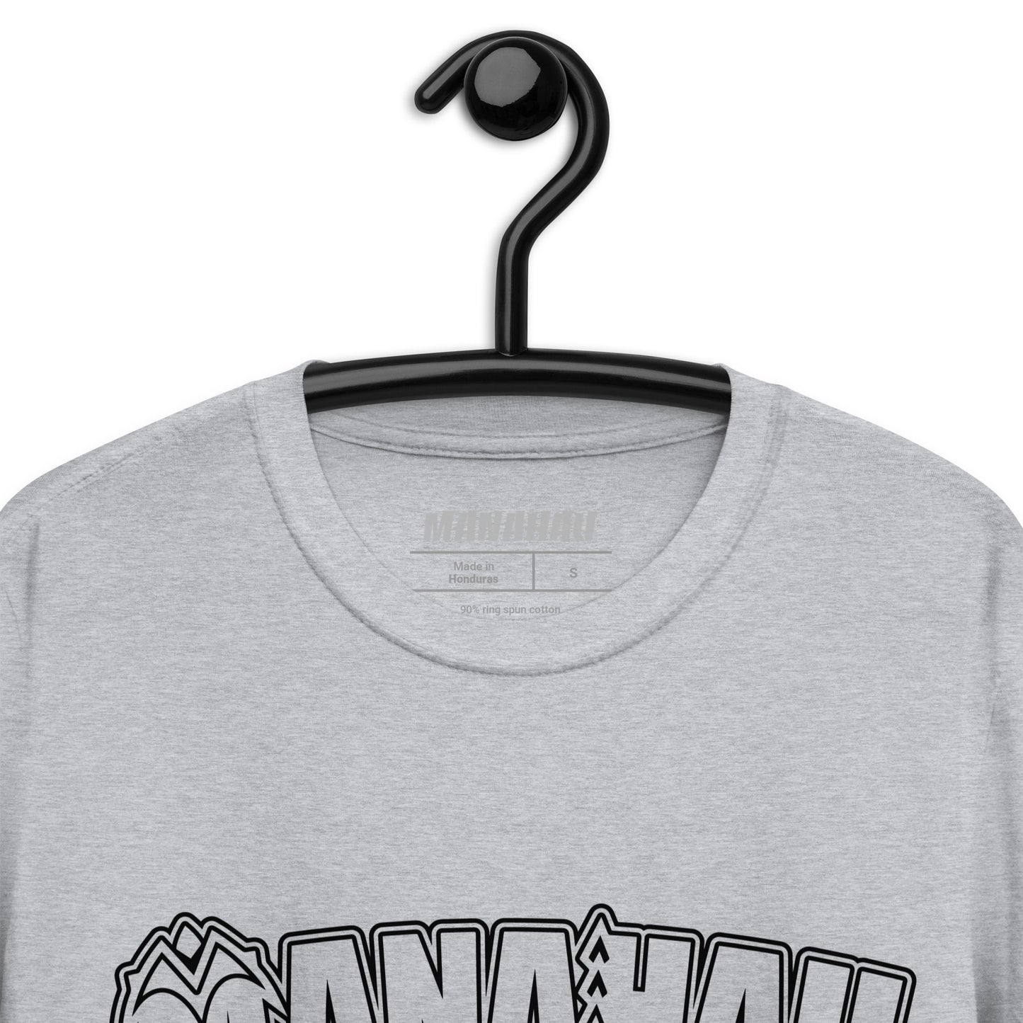 Manahau Warp Logo T-shirt_Black Print &lt;On Demand&gt;