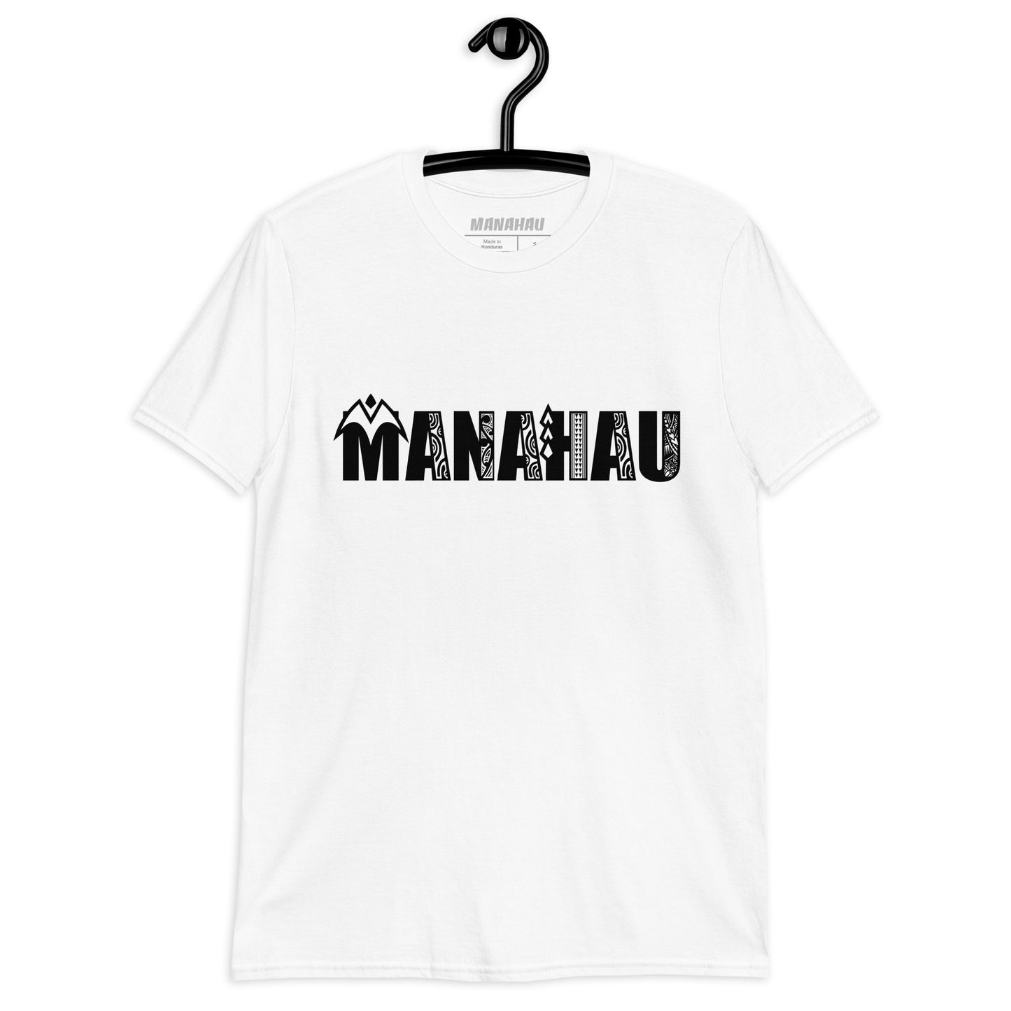 Manahau Tatau Logo Tシャツ_黒プリント＜オンデマンド＞